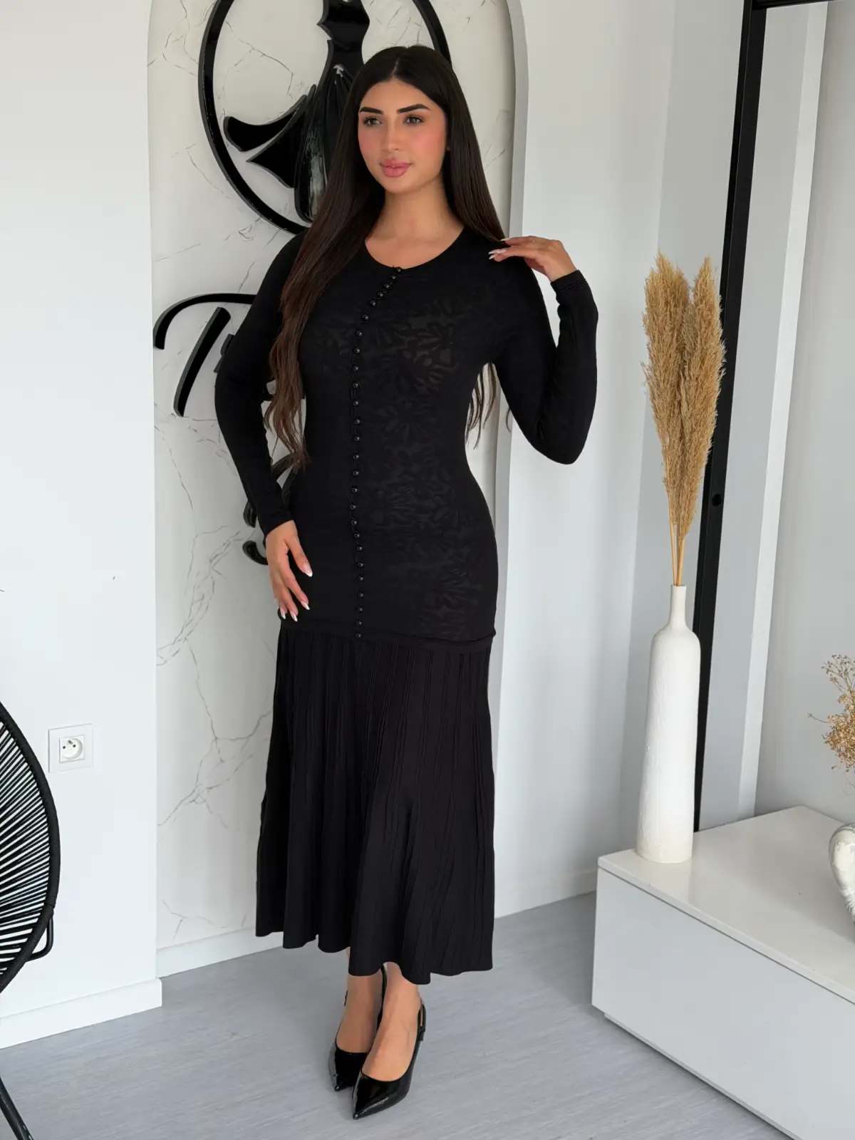 ROBE NOIRE ÉLÉGANCE
