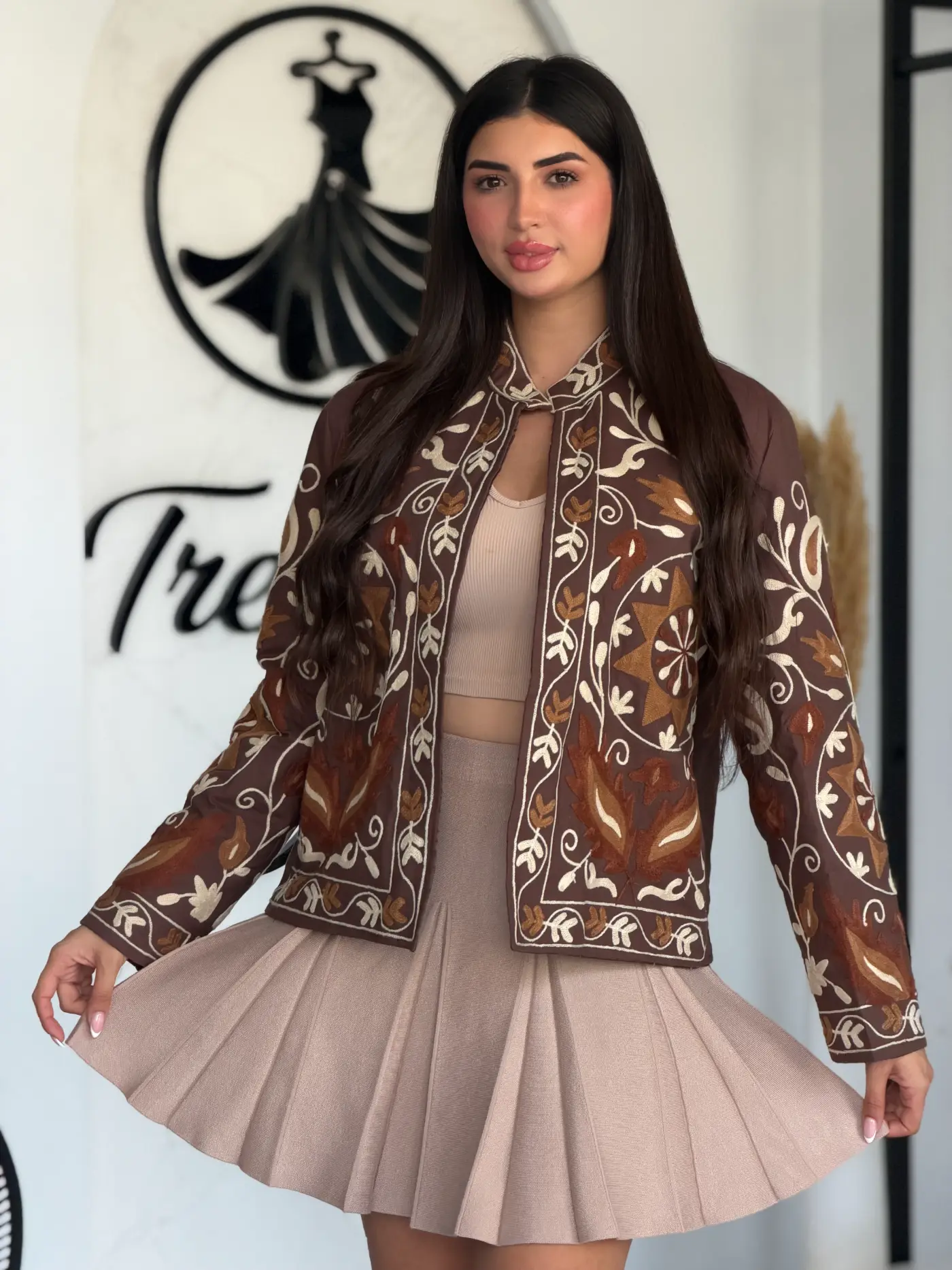 VESTE BRODÉE DALIA
