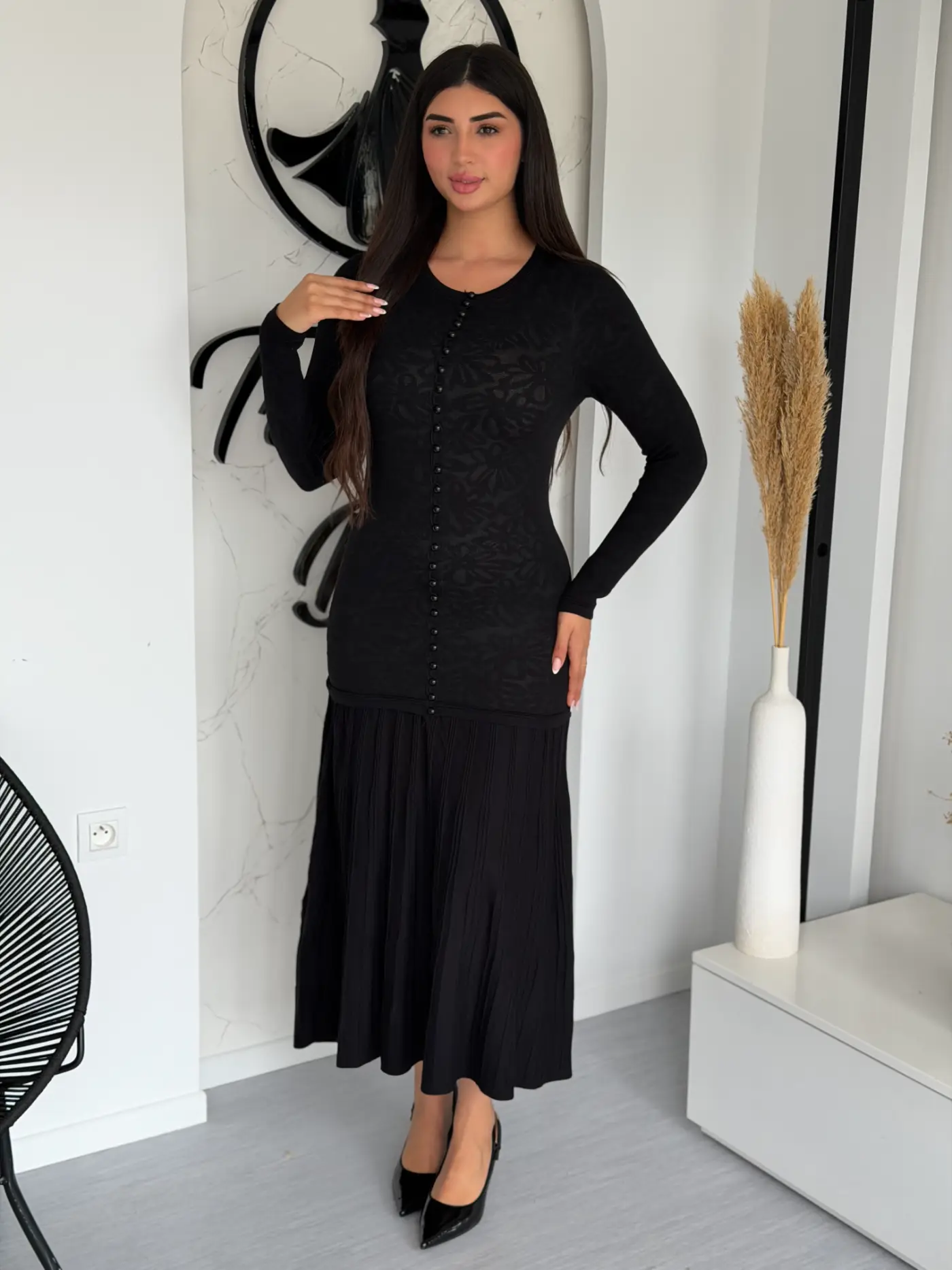ROBE NOIRE ÉLÉGANCE