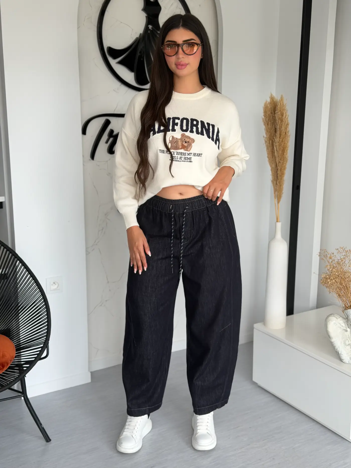 PANTALON LARGE NOURA